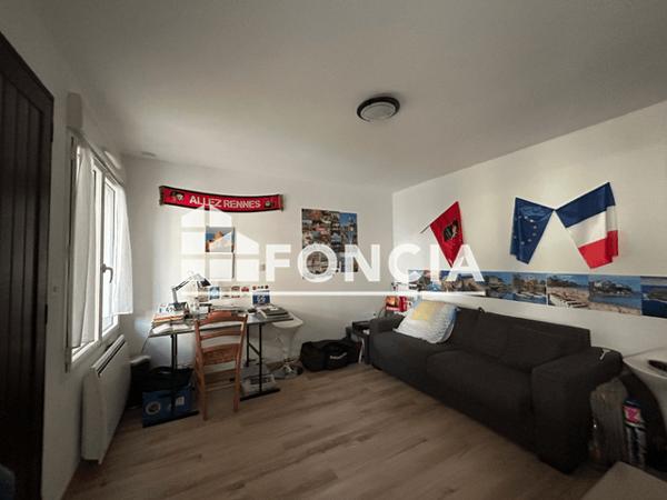 Location Studio meublé 18.28 m² - 7 QUAI ILLE ET RANCE Rennes 35000