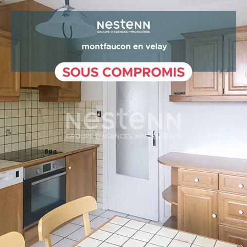 Bel Appartement lumineux avec garage dans le centre de Montfaucon En Velay SOUS OFFRE