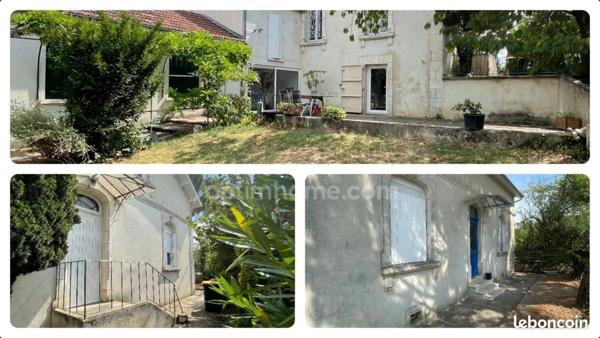 🏡 Maison de caractère 7 pièces – 200 m² – Jardin 869 m² – Angoulême