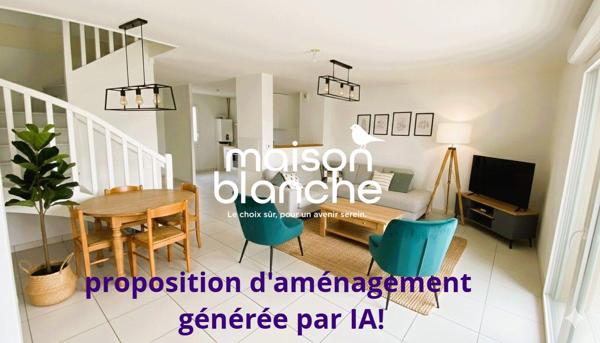 EYSINES À PROXIMITÉ DE LA RTE DE ST MÉDARD:MAISON BBC T4 AVEC JARDIN ET DEUX PARKINGS