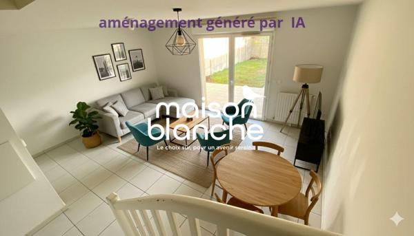 EYSINES À PROXIMITÉ DE LA RTE DE ST MÉDARD:MAISON BBC T4 AVEC JARDIN ET DEUX PARKINGS