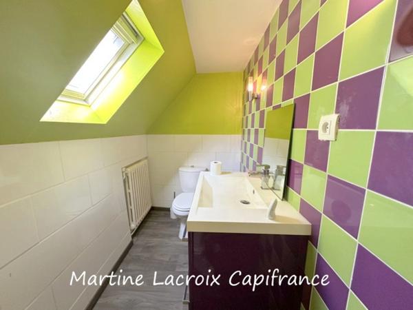 ORNE (61), à vendre SECTEUR VAL AU PERCHE - MAISON MITOYENNE DE CAMPAGNE P6 de 130 m² - Terrain de 1242 M²