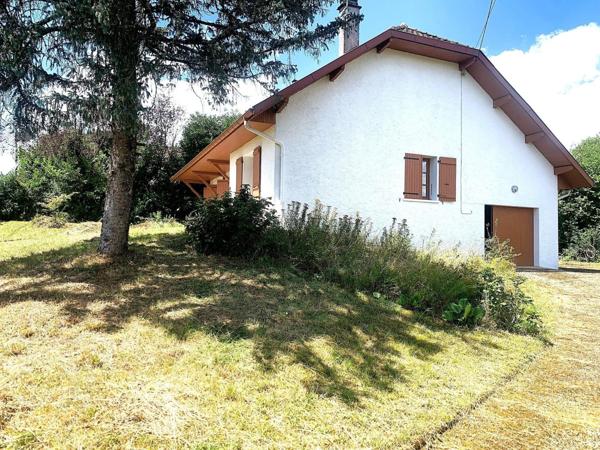 Plain pied sur 1200m² de terrain à Ceyzérieu