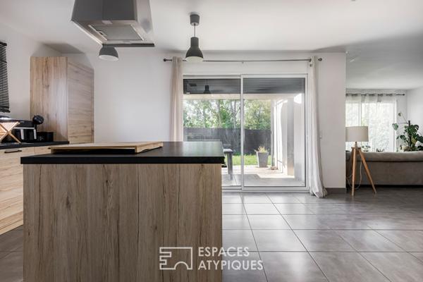 Maison contemporaine à Lavernose-Lacasse