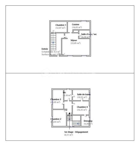 Maison ancienne de 147 m²