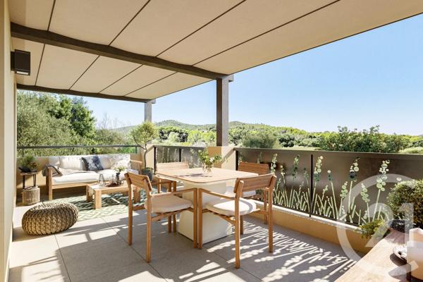 Appartement T2 à vendre  2 pièces - 39,20 m 2   BORMES LES MIMOSAS  - 83