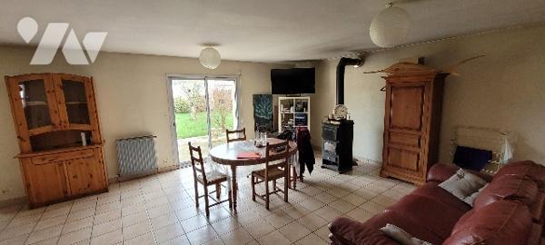 St-Nicolas-de-Redon | Maison 90m² + terrain 2300m² avec Garage 80m² . À rafraîchir !