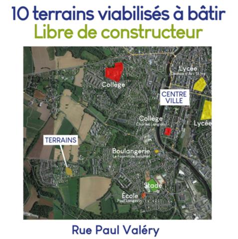 Vente terrain Pontivy : 49 000 € - AJP Immobilier Pontivy