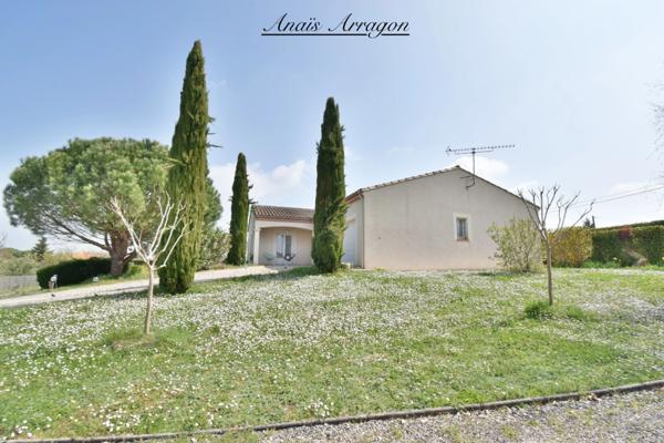 Maison à vendre de plain pied avec piscine 130m2