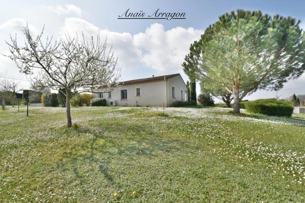 Maison à vendre de plain pied avec piscine 130m2