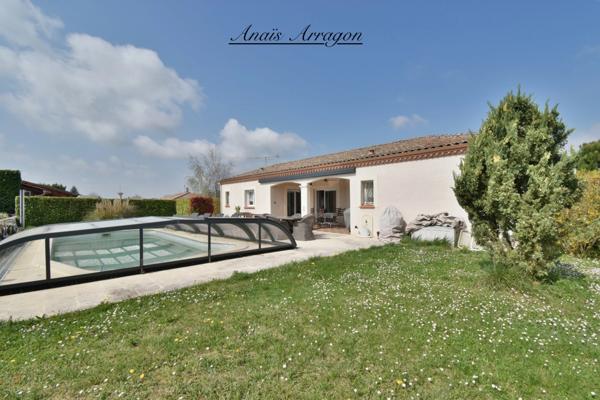 Maison à vendre de plain pied avec piscine 130m2