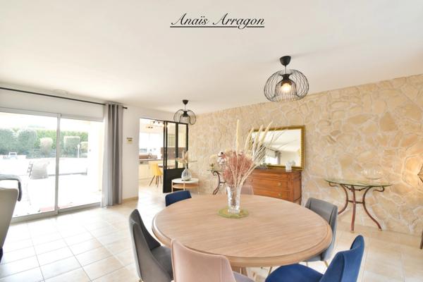 Maison à vendre de plain pied avec piscine 130m2