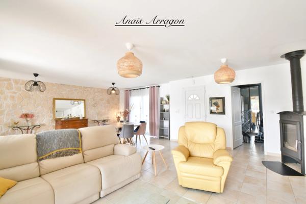 Maison à vendre de plain pied avec piscine 130m2