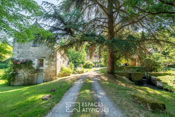 Ancien moulin d’exception au coeur d’un écrin de verdure