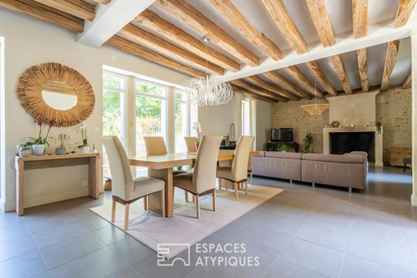 Ancien moulin d’exception au coeur d’un écrin de verdure