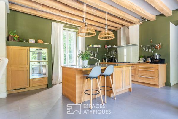 Ancien moulin d’exception au coeur d’un écrin de verdure