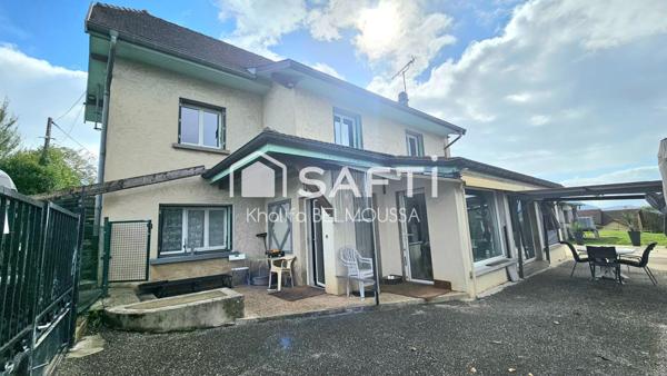 Belley – Maison d’architecte sur terrain de 3 200 m²