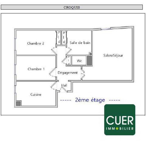 Appartement T3 Valence