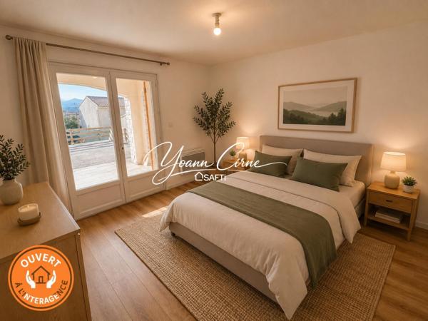 Appartement type 4 120 m2 entièrement rénové avec jardin et parking