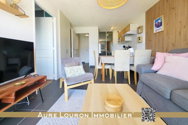 Loudenvielle (65510) APPARTEMENT 2 PIÈCES CABINE 37.62m² AVEC TERRASSE/CELLIER À LA STATION DE PEYRAGUDES