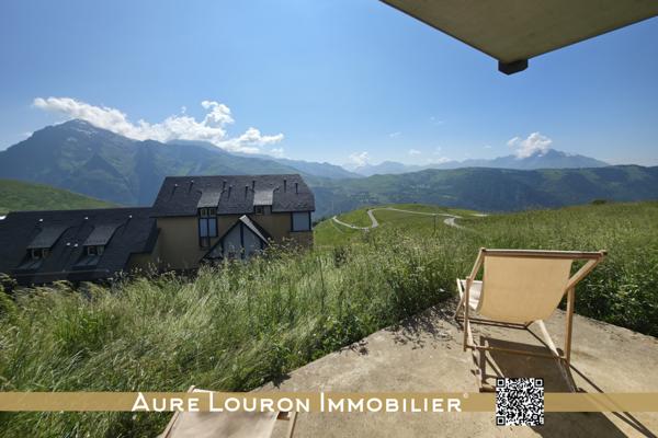 Loudenvielle (65510) APPARTEMENT 2 PIÈCES CABINE 37.62m² AVEC TERRASSE/CELLIER À LA STATION DE PEYRAGUDES
