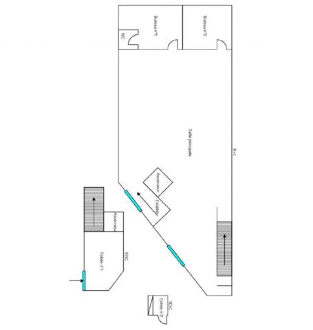Murs commerciaux  à vendre 292 m² Échirolles