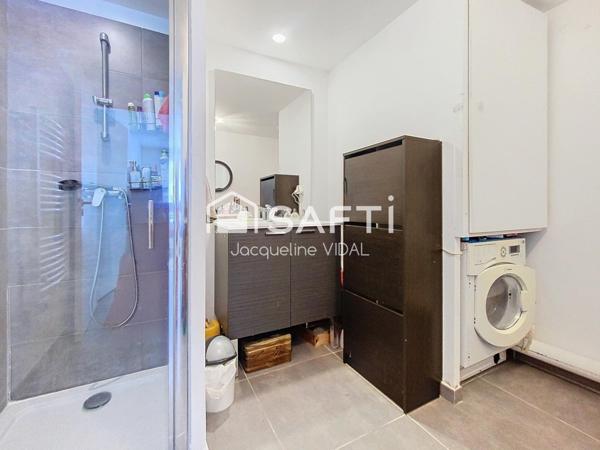 Appartement 2 pièces 48 m² en rez de jardin