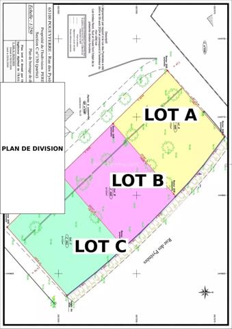 Vente Terrain 723 m2 à Poueyferré