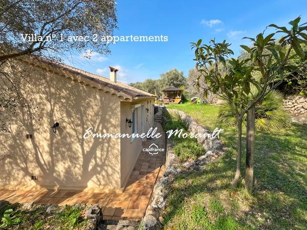 Villa avec piscine à BAGNOLS EN FORET (83)
