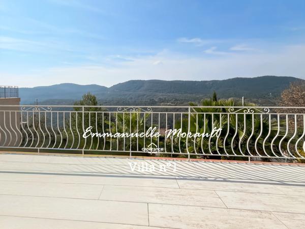 Villa avec piscine à BAGNOLS EN FORET (83)
