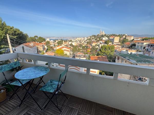 Marseille (13007) EXCLUSIVITÉ VENTE APPARTEMENT 75 M2 TYPE 3 BALCON VUE MER NOTRE DAME PARKING RUE CELINA 13007 MA