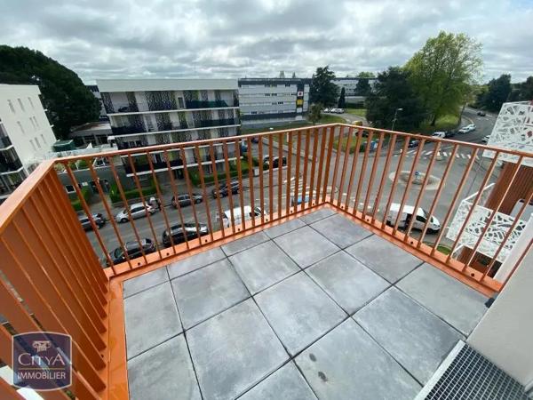 Appartement à louer 2 pièces 35.8m² Nantes (44300)