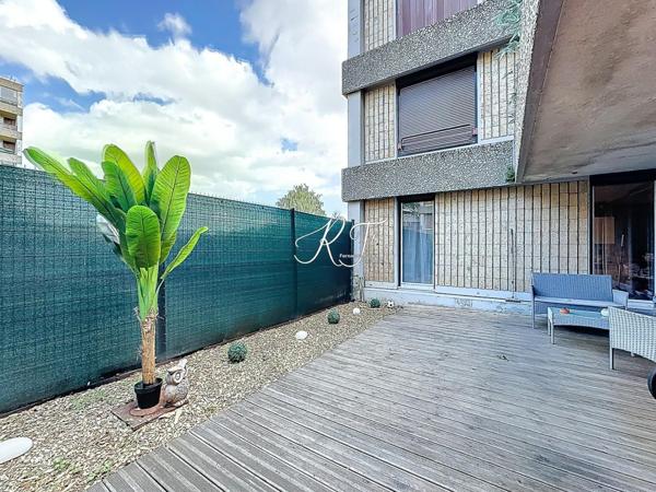 Appartement proche de la gare avec grande terrasse