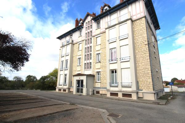 NEVERS – APPARTEMENT T2 LUMINEUX – REZ-DE-CHAUSSÉE – RÉSIDENCE SÉCURISÉE