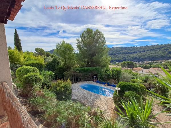 CARNOUX-EN-PROVENCE – GRANDE MAISON 201 M² – 3 LOGEMENTS – PISCINE – GRAND GARAGE – VUE DÉGAGÉE