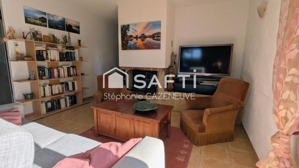 Plain-pied avec garage, terrain clos arboré - Proche rocade