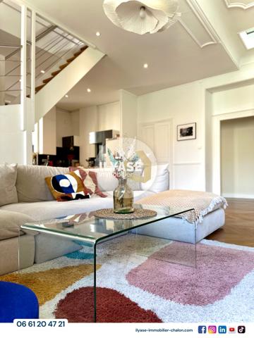 Chalon-sur-Saône (71100) Appartement T4 | 125 m² | Plein coeur de Chalon