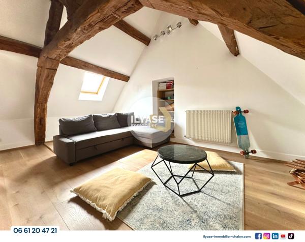 Chalon-sur-Saône (71100) Appartement T4 | 125 m² | Plein coeur de Chalon