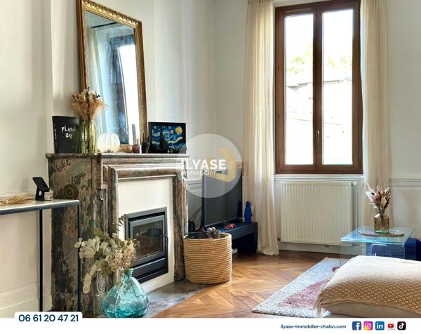 Chalon-sur-Saône (71100) Appartement T4 | 125 m² | Plein coeur de Chalon
