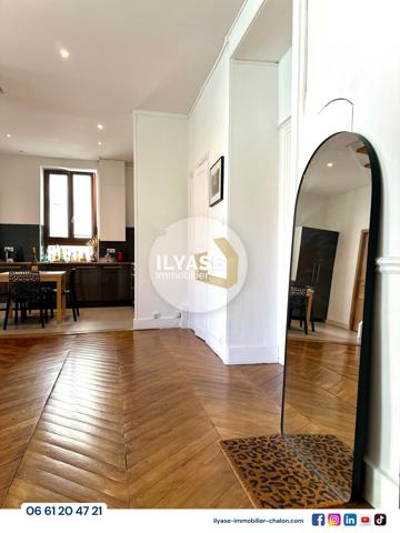 Chalon-sur-Saône (71100) Appartement T4 | 125 m² | Plein coeur de Chalon