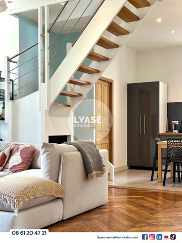 Chalon-sur-Saône (71100) Appartement T4 | 125 m² | Plein coeur de Chalon