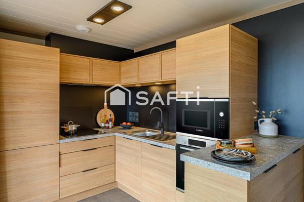 Chalet sur terrain de 224m2