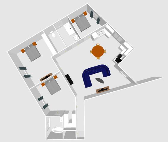 Appartement Bonson 4 pièce(s) 113.71 m2