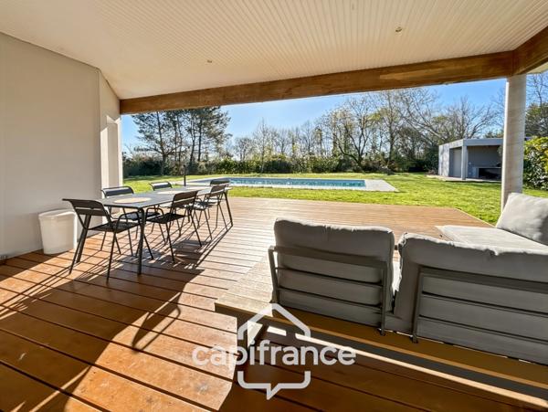 A vendre, SADIRAC (33) à 20min de BORDEAUX, Maison plain-pied, lumineuse, quatres chambres