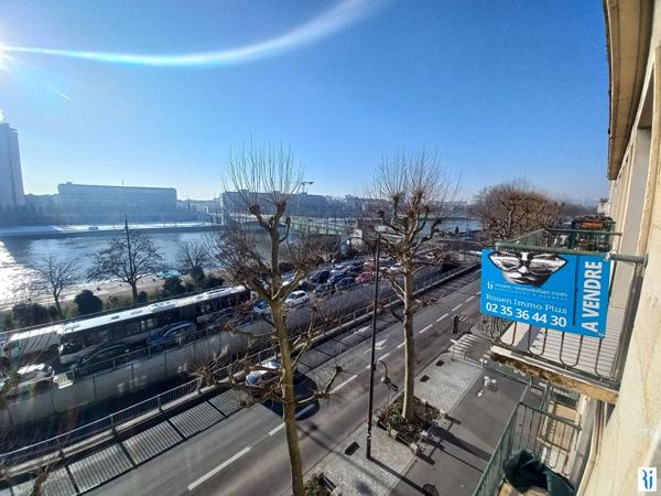 Appartement Rouen , balcon vue Seine, et Cathédrale 2 pièce(s) 52.8 m2