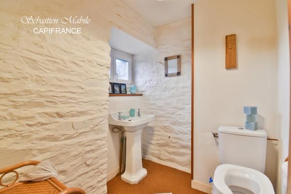 Maison en pierre à vendre 7 pièces à Pleine-Fougères (35) en Baie du Mont Saint Michel - terrain de 4200 M²