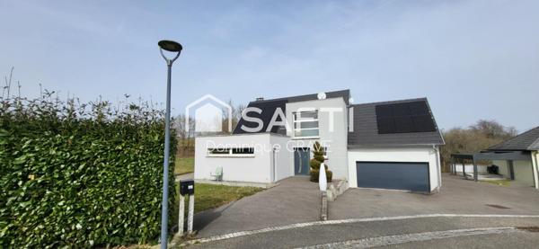 Maison contemporaine de 163m² sur Pfetterhouse