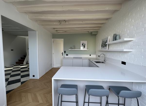 A Vendre Maison ville à Monthyon -garage jardin clos.