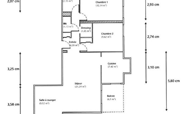 Appartement à vendre    4 pièces • 70,46 m2 Carros