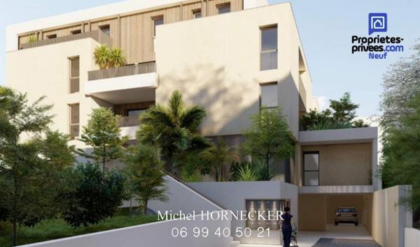 Proche de l'Espace Brassens, T4 de 82 m² au deuxième étage, bénéficiant d'une terrasse de18 m²  Sud Est